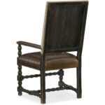 Hill Country Comfort Upholstered Arm Chair 5960-75400-BLK 5960 75400 blk back