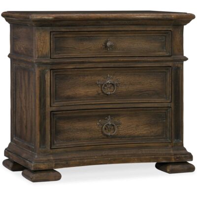 Elmendorf Three-Drawer Nightstand