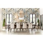 Traditions Rectangle Dining Table with Two 22-inch leaves 5961-75200-89 5961 75200 500 510 89 room