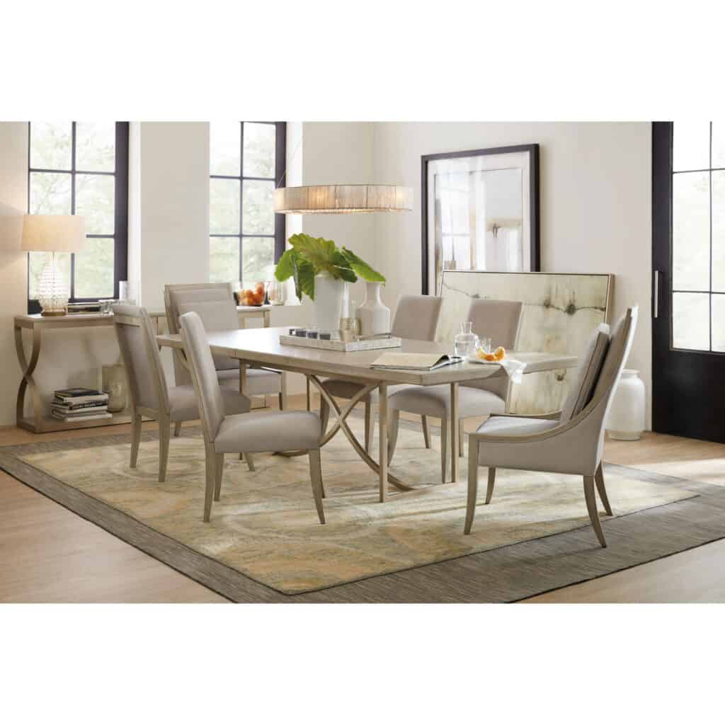 Elixir Rectangular Extendable Dining Table with Leaf HKR12849 5990 75200 500 ltwd