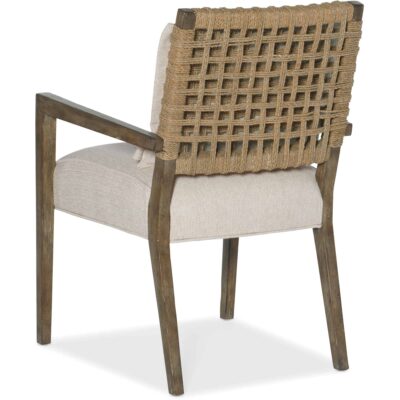 Sundance Woven Back Arm Chair 4 Sundance Woven Back Arm Chair 6015-75301-89 6015 75301 89 back silo