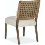 Sundance Woven Back Side Chair 6015-75311-89 6015 75311 89 back silo