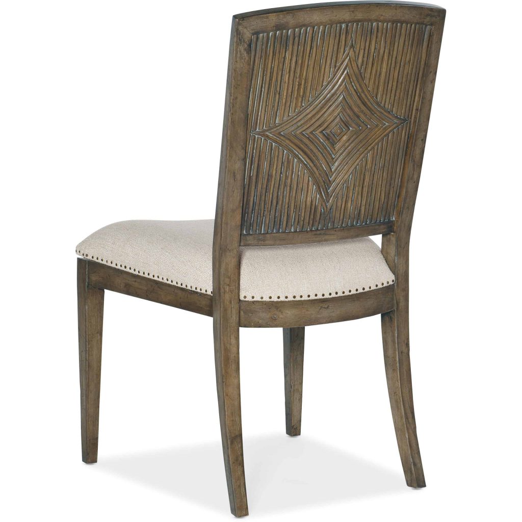 Sundance Carved Back Side Chair 6015-75411-89 6015 75411 89 back silo