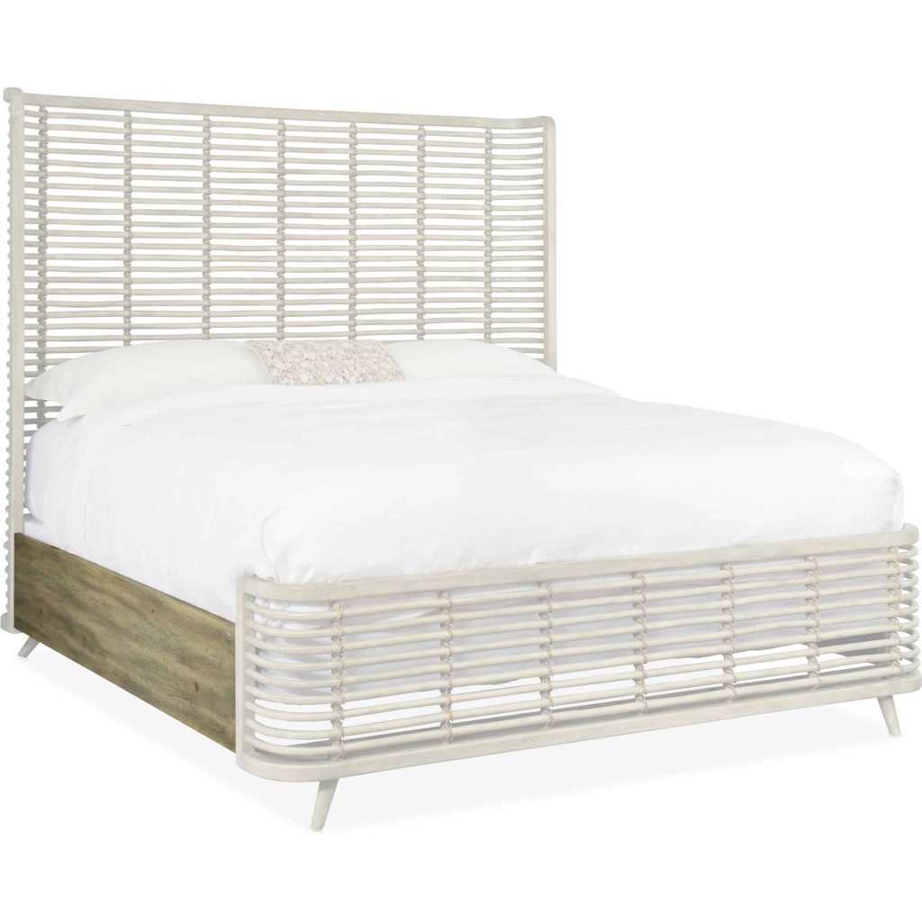 Surfrider Queen Rattan Bed - Image 6