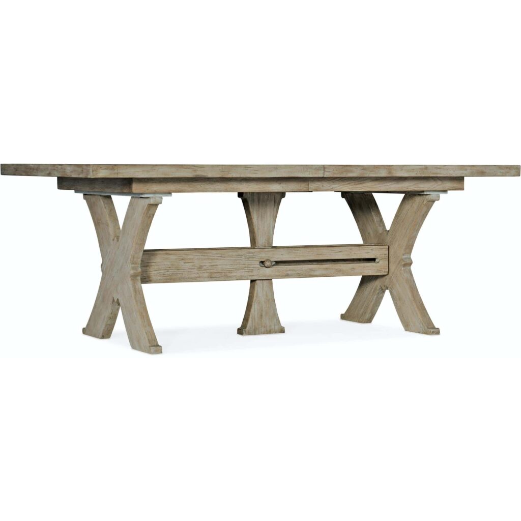 Alfresco Vittorio 80in Rectangle Dining Table w/ 2-22in Leaves 6025-75200-80 6025 75200 80 silo