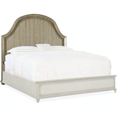 Alfresco Lauro King Panel Bed with Metal 6025-90266-83 6025 90267 83 silo