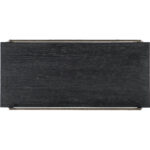 Chapman Shou Sugi Ban Rectangle Cocktail Table 6033-80210-99 6033 80210 99 top