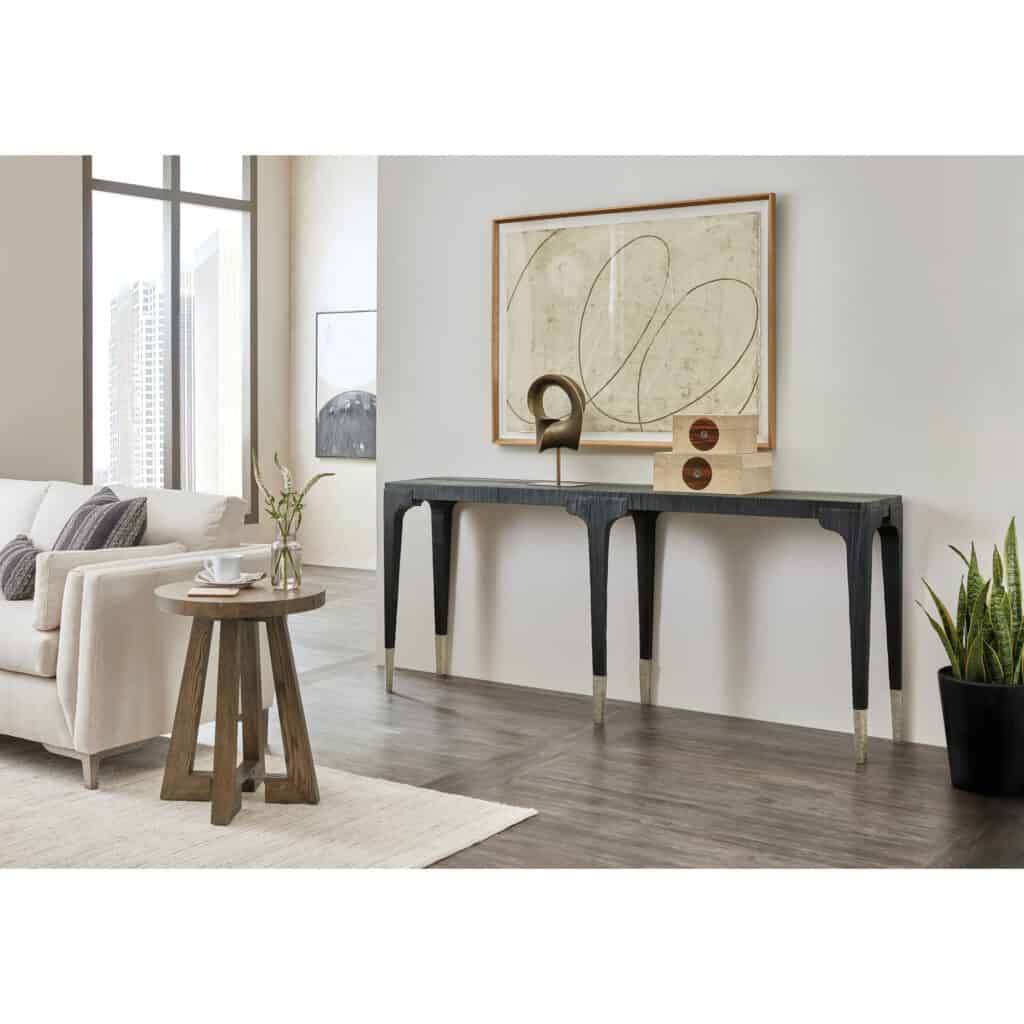 Chapman Shou Sugi Ban Console Table 6033-85002-99 6033 85002 99 50004 85 room