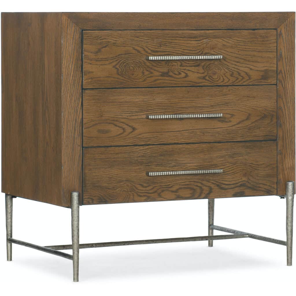 Chapman Three-Drawer Nightstand 6033-90116-85 6033 90116 85 silo