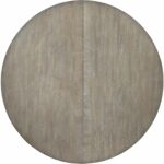 Affinity Extendable Round Solid Wood Dining Table HKR13624 6050 75203 gry top2