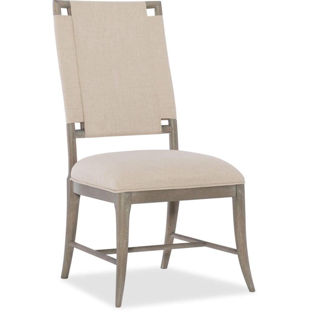 Affinity Upholstered Dining Chair HKR13626 6050 75410 gry silo front