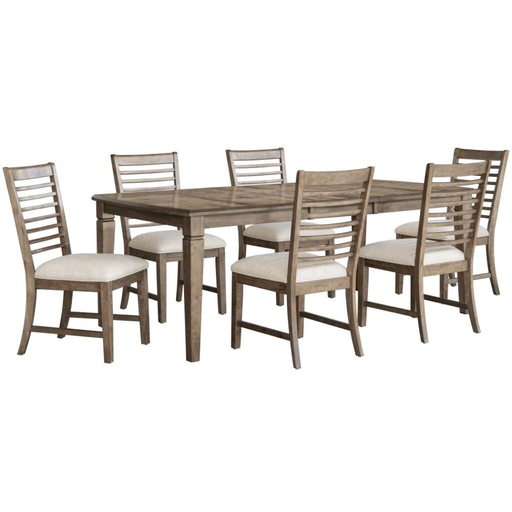 Cosette 7-Piece Dining Set - Walnut
