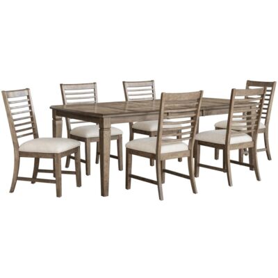 Cosette 7-Piece Dining Set - Walnut