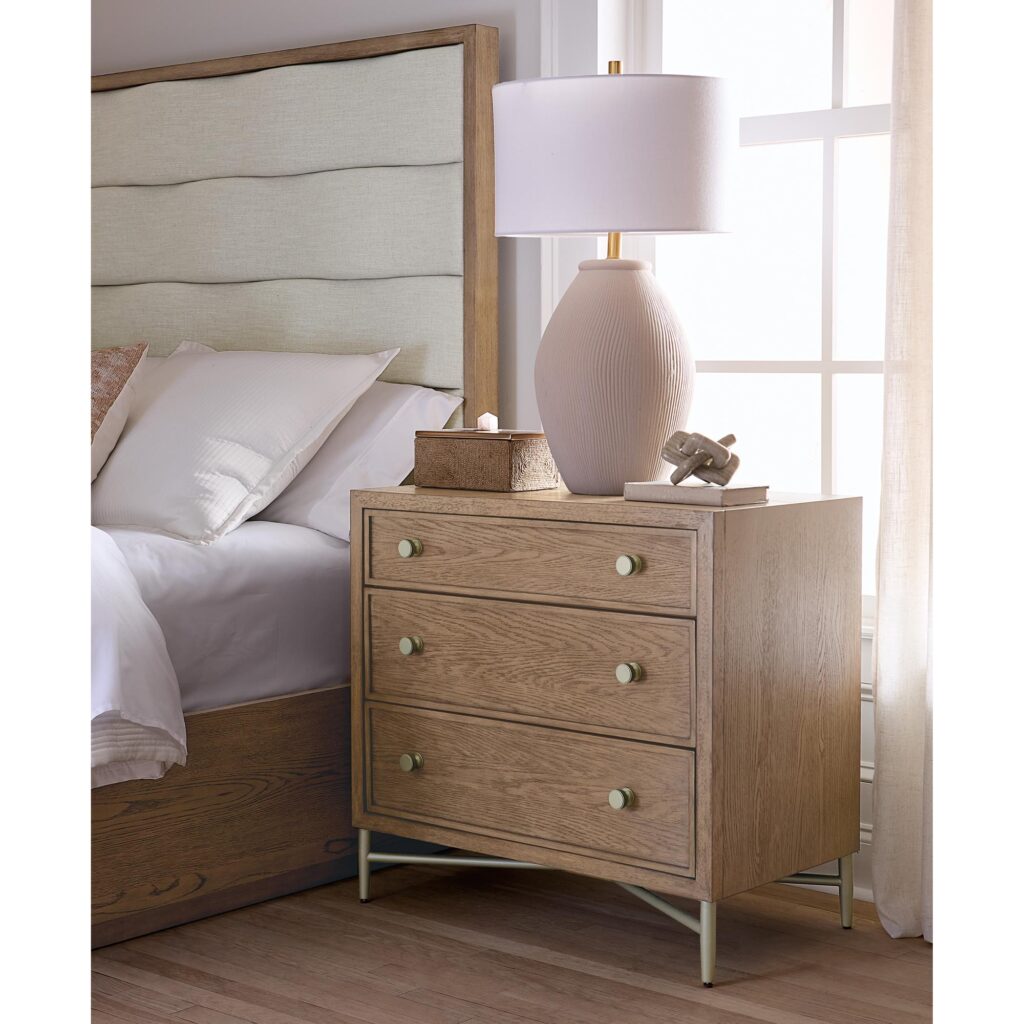 Sonnet Three-Drawer Nightstand - Image 5