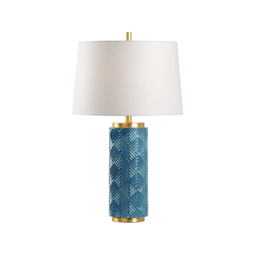 Mountain Pine Lamp - Denim