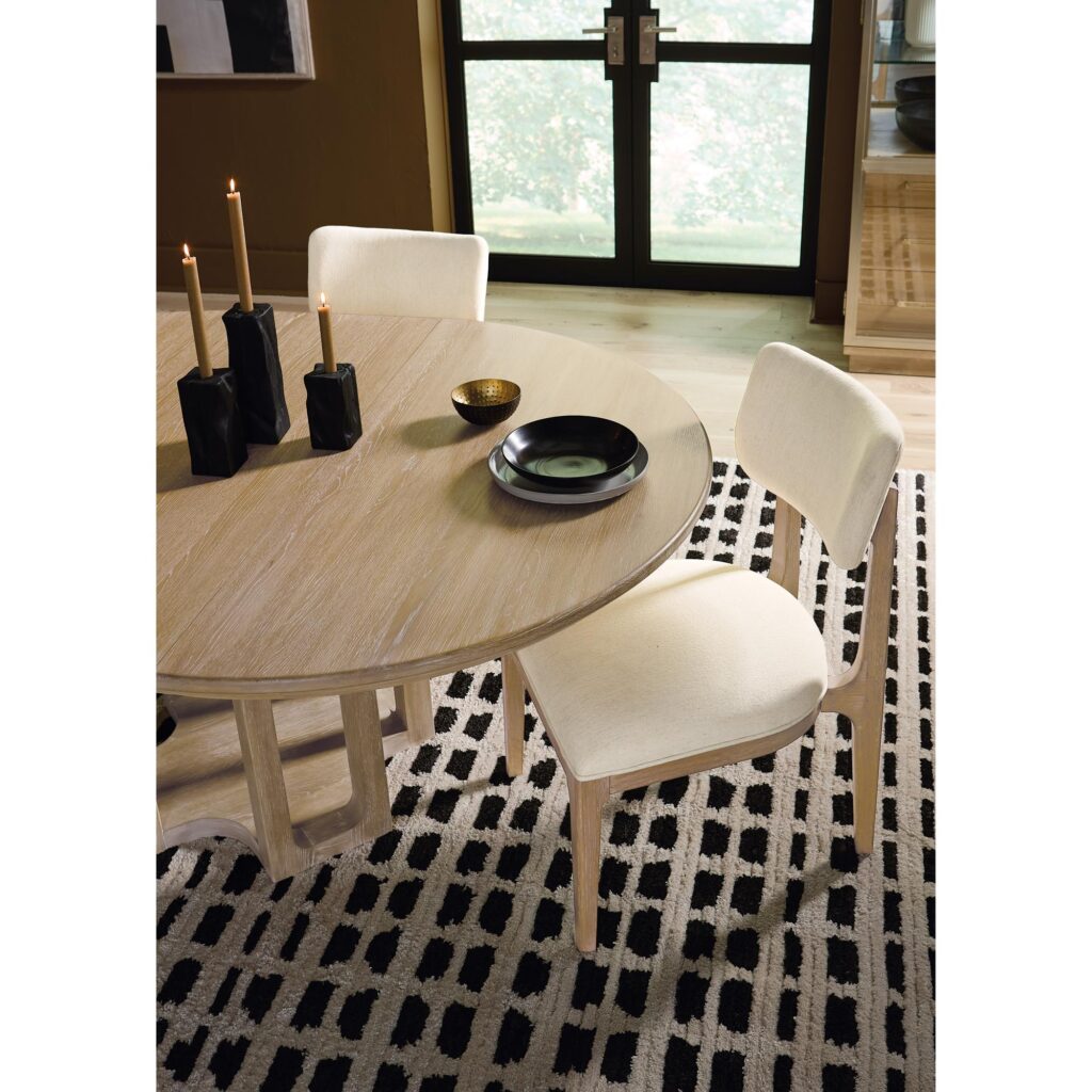 Banyon Bay Round Dining Table with One 18-inch Leaf - Image 9