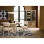 Banyon Bay Round Dining Table with One 18-inch Leaf 6081-75201-82 6081 75201 82 75410 82 75906 82 room