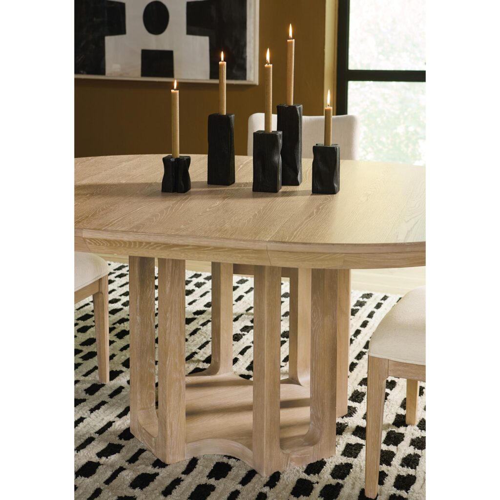 Banyon Bay Round Dining Table with One 18-inch Leaf - Image 8