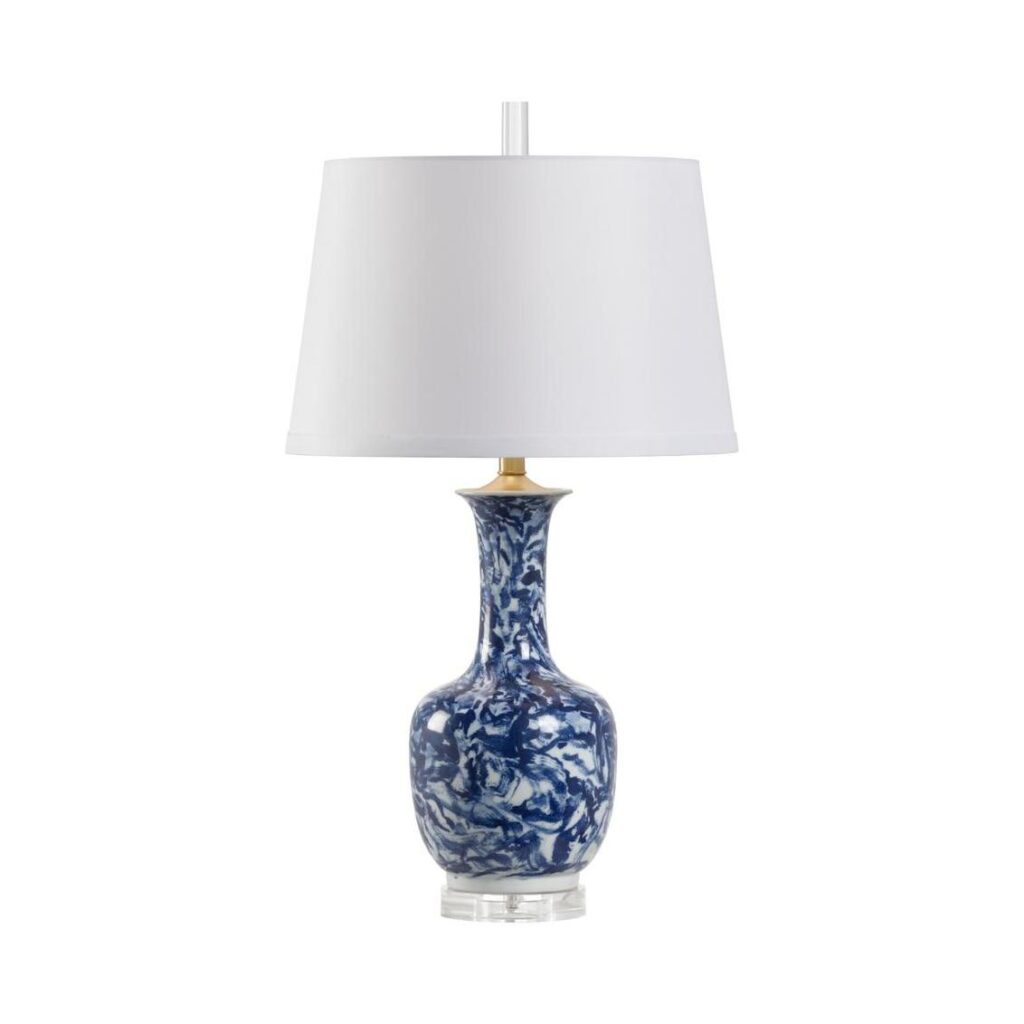 Blue Belle Lamp