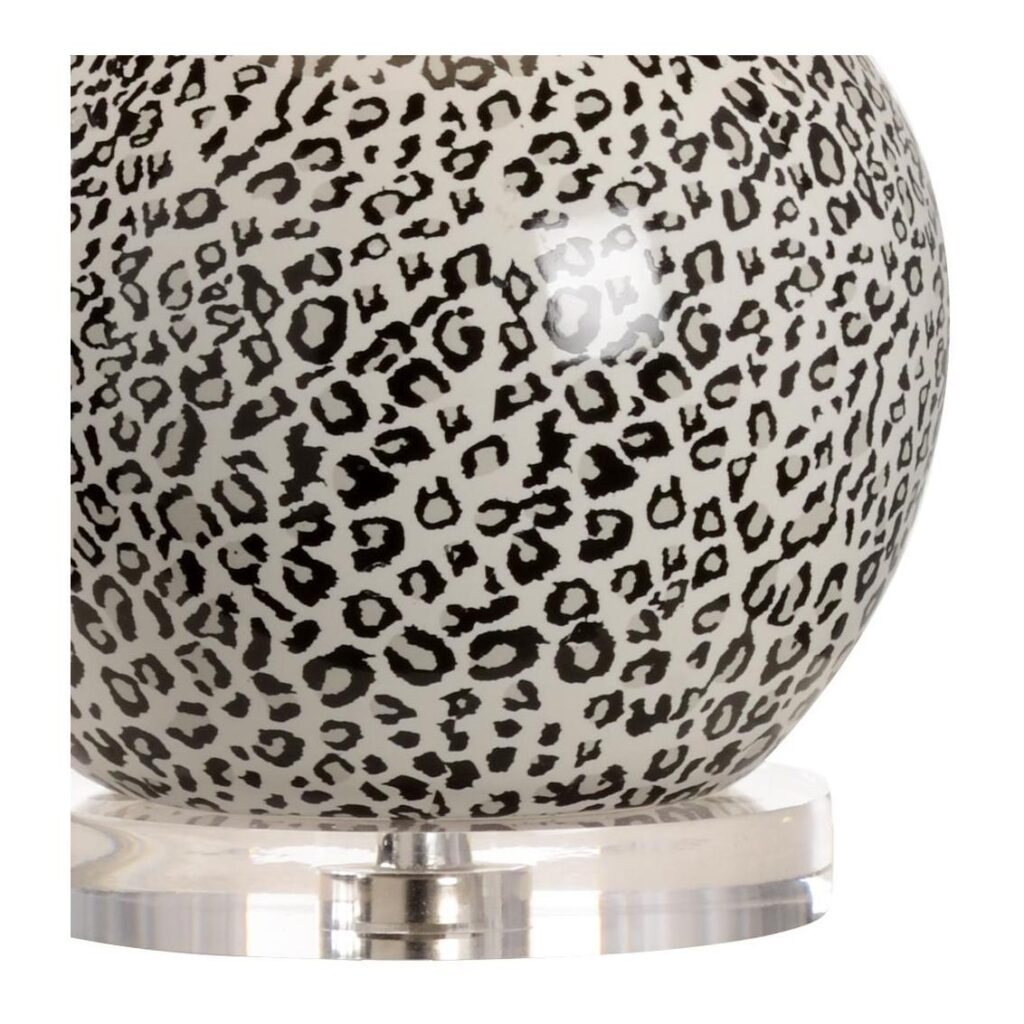 Snow Leopard Lamp - Gray - Image 2