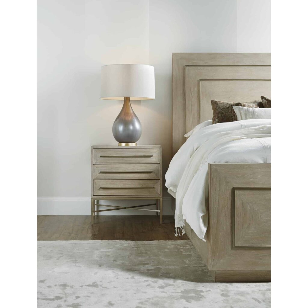 Cascade Three-Drawer Nightstand - Image 3