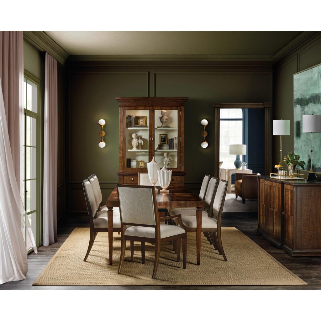 Archives Rectangle Dining Table with Two 20-inch Leaves - Image 9