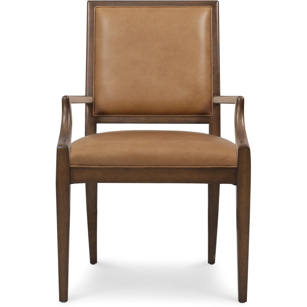 Archives Leather Arm Chair - Image 3