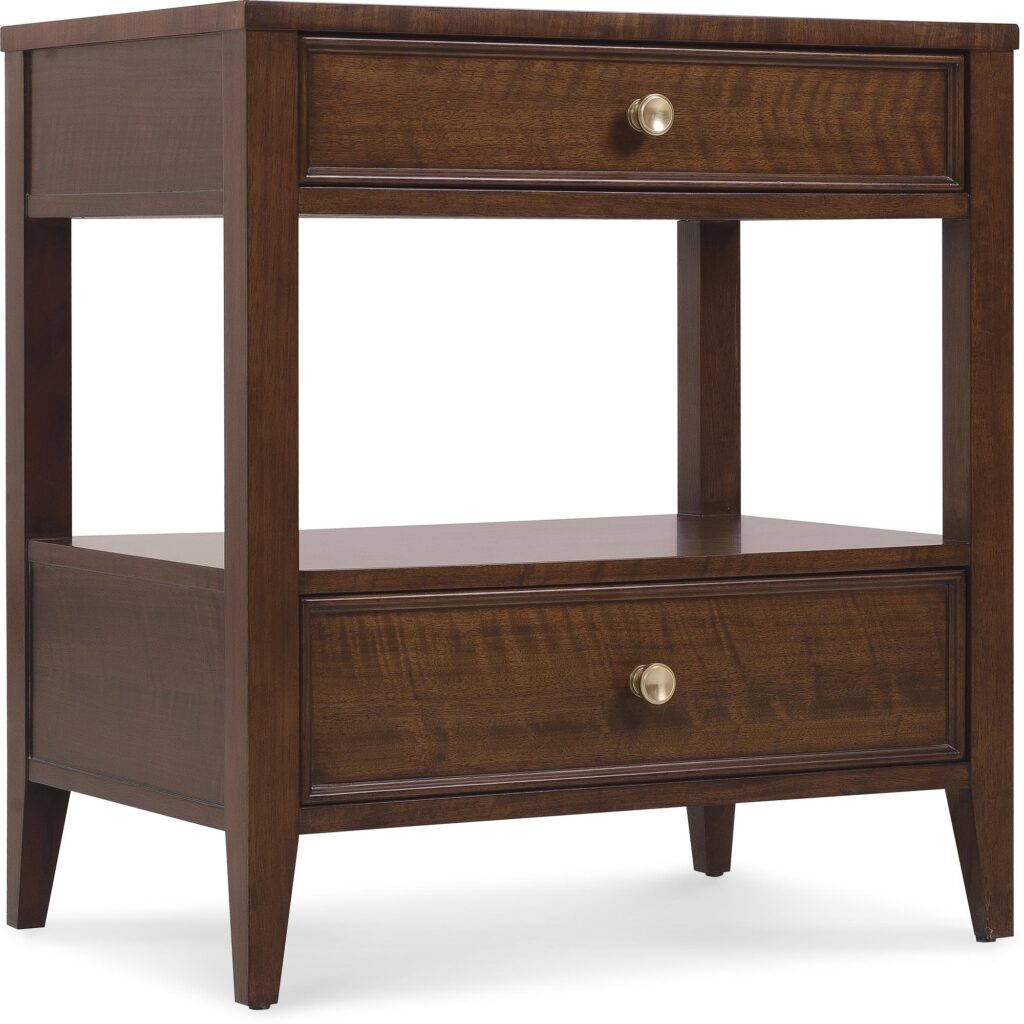 Archives Two-Drawer Nightstand