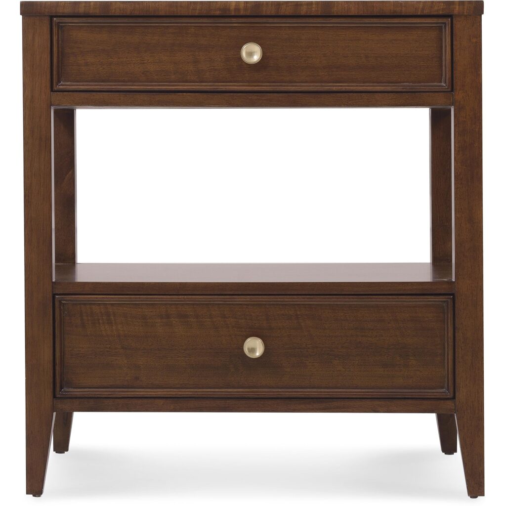 Archives Two-Drawer Nightstand - Image 2