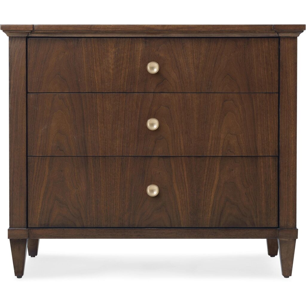 Archives Three-Drawer Nightstand - Image 2