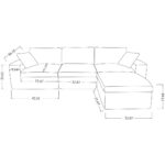 Brassex Compression Sectional Sofa - Beige 613111 613111 7