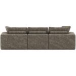 Brassex Compression Sectional Sofa - Brown 613112 613112 5