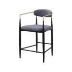Mykos Counter Stool - Set of 2 - Grey 61327 61327 2