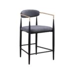 Mykos Counter Stool - Set of 2 - Grey 61327 61327 4