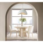 Westwood Round Dining Table with One 20-inch Leaf 6133-75221-80 6133 75221 80 75511 80 room