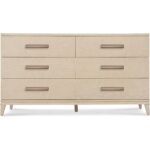 Westwood 66.25'' W 6 - Drawer Dresser C113829161 6133 90002 80 straight silo