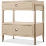 Westwood Two-Drawer Nightstand 6133-90116-80 6133 90116 80 silo1