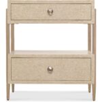Westwood Two-Drawer Nightstand 6133-90116-80 6133 90116 80 straight silo
