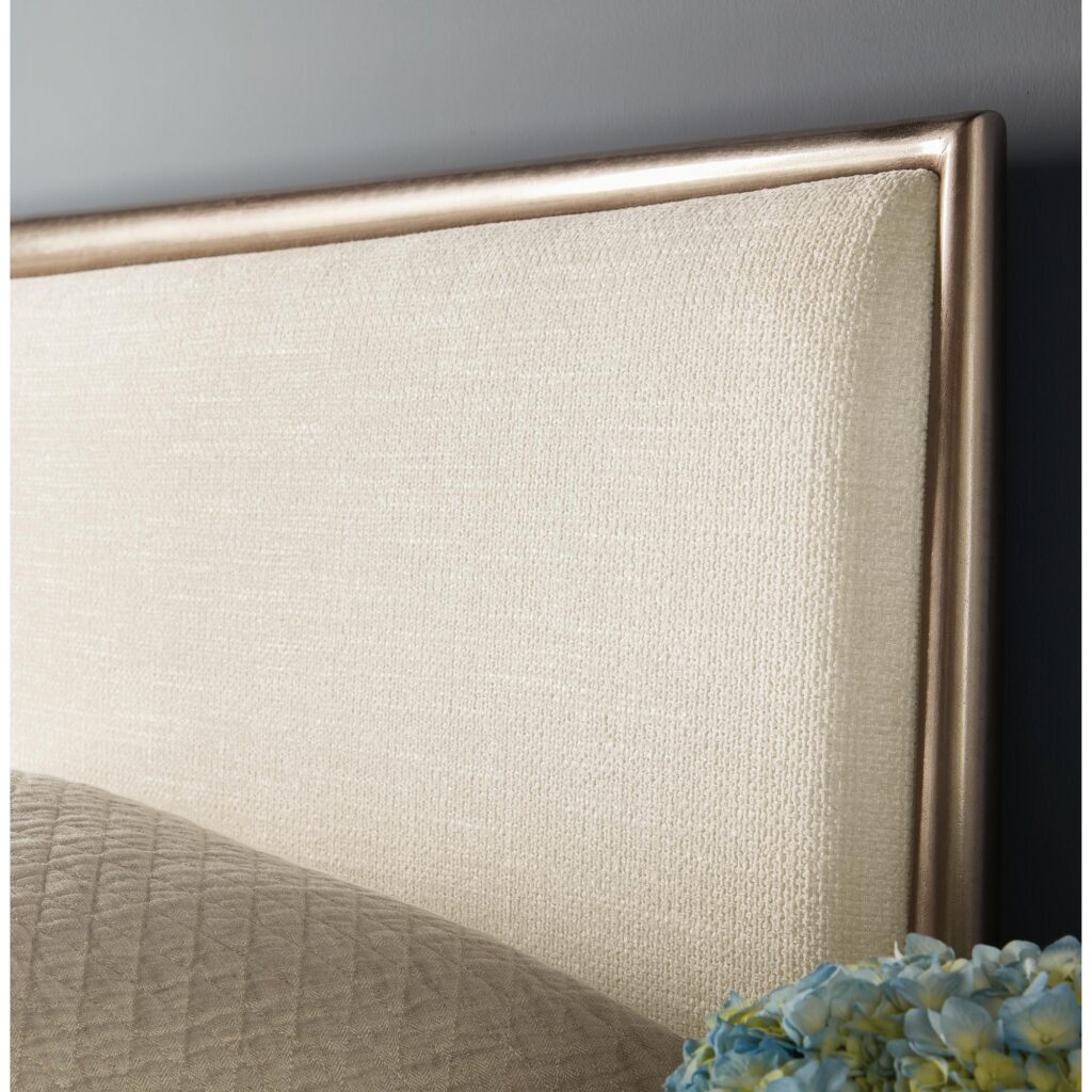 Westwood California King Upholstered Metal Bed - Image 6