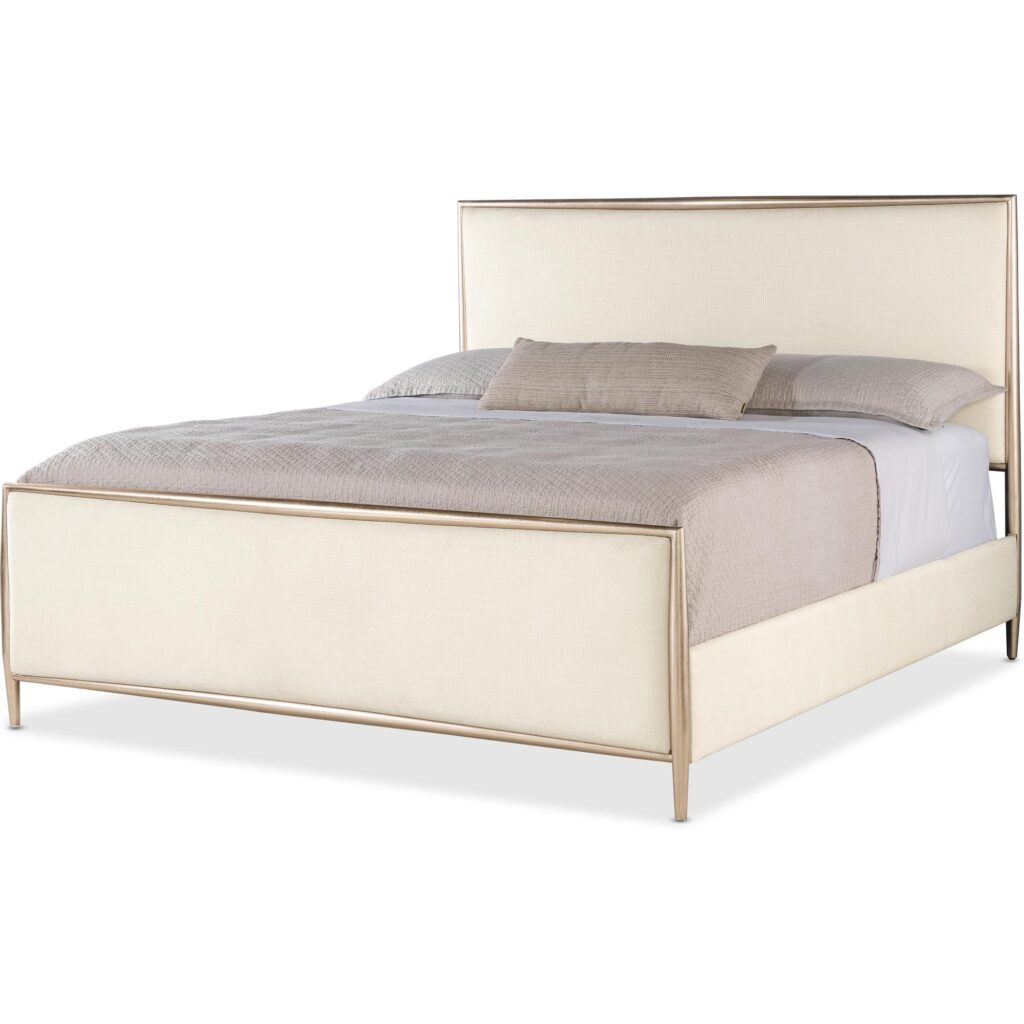 Westwood California King Upholstered Metal Bed - Image 2