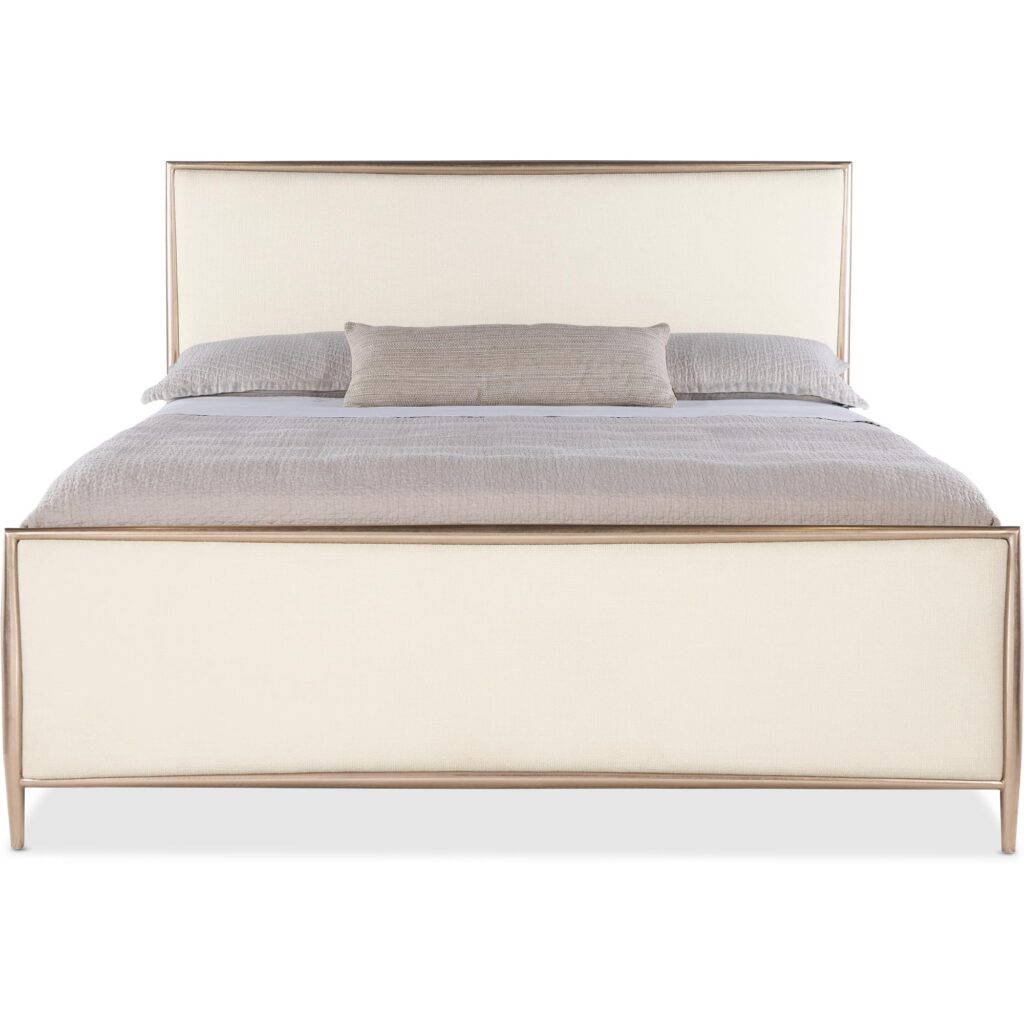 Westwood California King Upholstered Metal Bed - Image 3