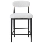 Kodi Counter Stool - Set of 2 - White/Black 61330 61330 2
