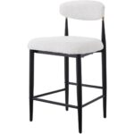 Kodi Counter Stool - Set of 2 - White/Black 61330 61330 5