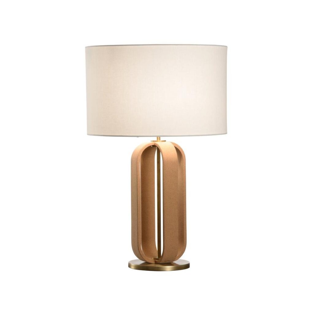 Ovalay Cork Table Lamp