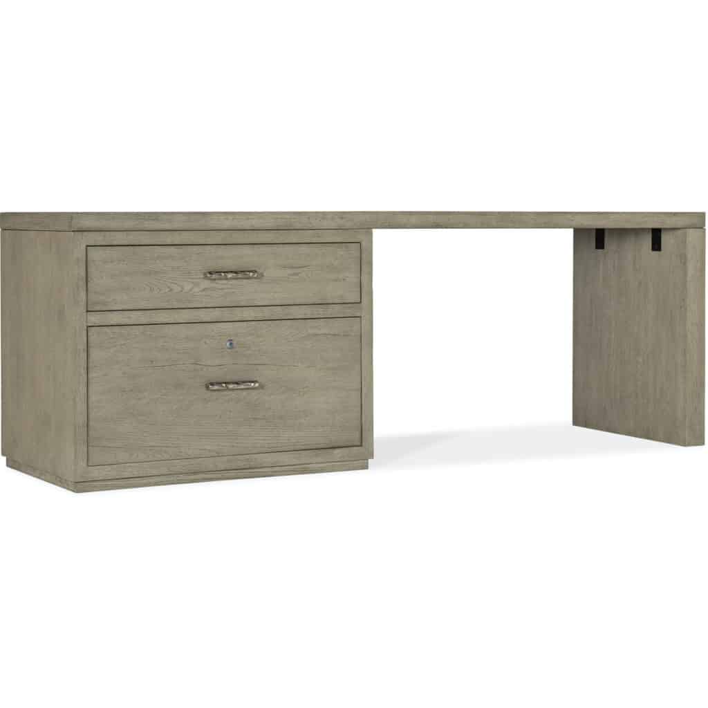 Linville Falls Desk - 84in Top-Lateral File and Leg 6150-10917-85 6150 10917 85 silo