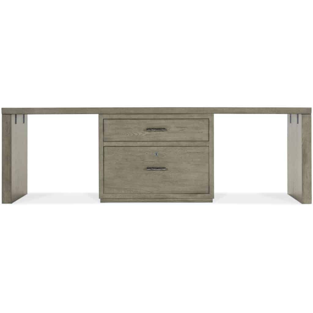 Linville Falls Desk - 96in Top-Lateral File and 2 Legs 6150-10926-85 6150 10926 85 straight silo