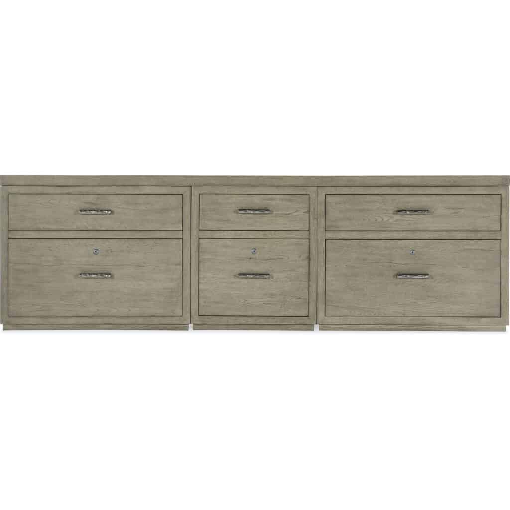Linville Falls Credenza - 96in Top-Small File and 2 Lateral Files - Image 3