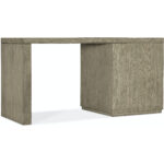 Linville Falls Desk - 60in Top-Small File and Leg 6150-10953-85 6150 10953 85 back silo