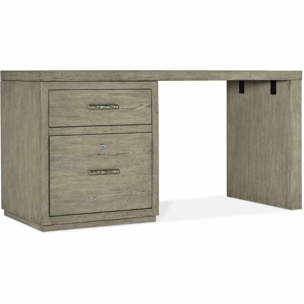 Linville Falls Desk - 60in Top-Small File and Leg 6150-10953-85 6150 10953 85 silo