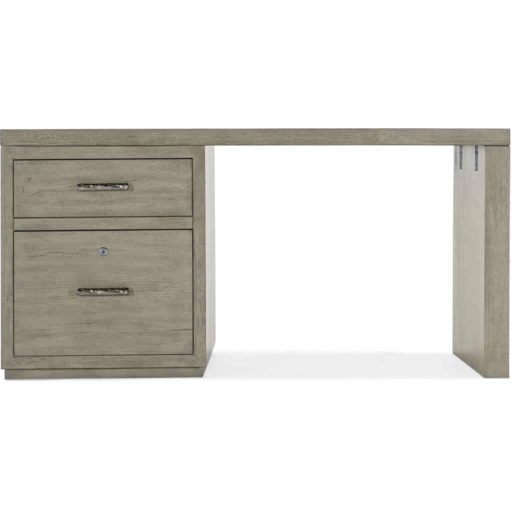 Linville Falls Desk - 60in Top-Small File and Leg - Image 3